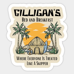 Gilligan's Bed and Breakfast Sticker